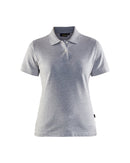 Naisten piképaita Meleerattu harmaa - Suomen Brodeeraus