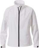 Naisten softshell-takki CODE 1477 Valkoinen - Suomen Brodeeraus