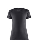 Naisten t-paita Grafiitinharmaa - Suomen Brodeeraus