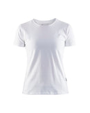 Naisten t-paita Valkoinen - Suomen Brodeeraus