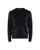 Neulottu collegepaita Mariininsininen - Suomen Brodeeraus