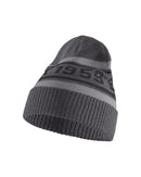 Neulottu pipo Tummanharmaa/Harmaa onesize - Suomen Brodeeraus