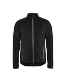 Neulottu takki Antrasiitinharmaa/valkoinen - Suomen Brodeeraus