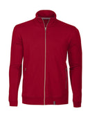 Novahill sweatjacket Red - Suomen Brodeeraus