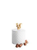 Orava kannellinen säilytyspurkki - Suomen Brodeeraus