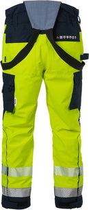 Palos. Flamestat high vis GORE-TEX® housut lk 2 2095 GXE Hi-Vis Yellow/Navy - Suomen Brodeeraus