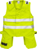 Palosuojattu Flamestat high vis liivi lk.2, 5075 ATHS Hi-Vis Yellow - Suomen Brodeeraus