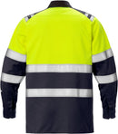 Palosuojattu Flamestat high vis paita lk.1, 7051 ATS Hi-Vis Yellow/Navy - Suomen Brodeeraus