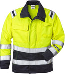Palosuojattu Flamestat high vis takki naiset lk.3, 4275 ATHS Hi-Vis Yellow/Navy - Suomen Brodeeraus