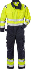Palosuojattu Flamestat High Vis umpisuoja lk 3 8175 ATHS Hi-Vis Yellow/Navy - Suomen Brodeeraus