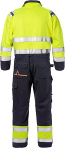 Palosuojattu Flamestat High Vis umpisuoja lk 3 8175 ATHS Hi-Vis Yellow/Navy - Suomen Brodeeraus