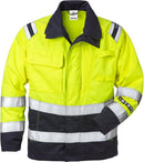 Palosuojattu Flamestat highvis takki LK 3, 4175 ATHS Hi-Vis Yellow/Navy - Suomen Brodeeraus