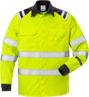 Palosuojattu high vis paita lk.3, 7050 ATS Hi-Vis Yellow/Navy - Suomen Brodeeraus