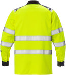 Palosuojattu high vis paita lk.3, 7050 ATS Hi-Vis Yellow/Navy - Suomen Brodeeraus