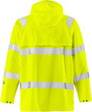 Palosuojattu high vis sadetakki lk.3, 4845 RSHF Hi-Vis Yellow - Suomen Brodeeraus