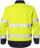 Palosuojattu High Vis takki lk 3 4584 FLAM Hi-Vis Yellow/Navy - Suomen Brodeeraus