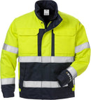 Palosuojattu High vis talvitakki lk 3 4588 FLAM Hi-Vis Yellow/Navy - Suomen Brodeeraus