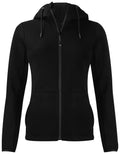 Pemberton Hood FZ Ladies Black - Suomen Brodeeraus