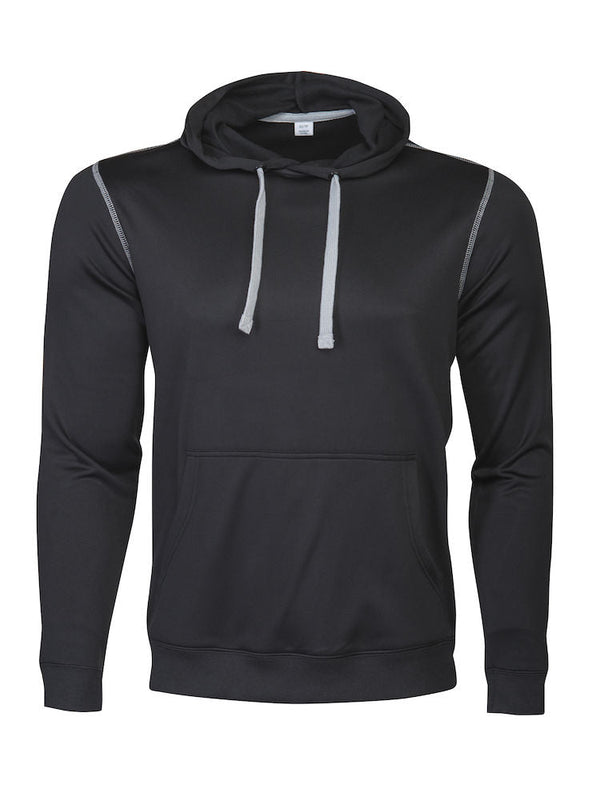Pentathlon hooded sweatshirt Black - Suomen Brodeeraus