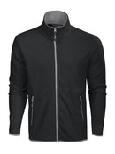 PERRIS FLEECE musta/harmaa - Suomen Brodeeraus