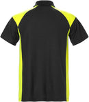 Pikeepaita 7047 PHV Black/Hivis Yellow - Suomen Brodeeraus