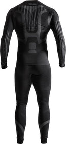 Pitkähihainen aluspaita 7402 FM Black M - Suomen Brodeeraus