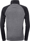 Pitkähihainen T-paita lyhyt vetoketju 7514 LKN Black/Grey - Suomen Brodeeraus