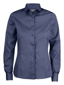 Point lady shirt Navy - Suomen Brodeeraus