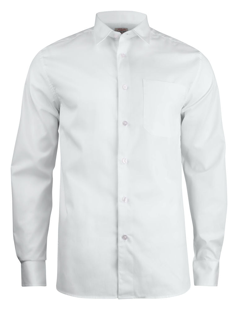 Point shirt White - Suomen Brodeeraus