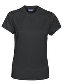 PONTVILLE LADY T-SHIRT Musta - Suomen Brodeeraus