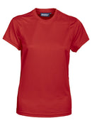 PONTVILLE LADY T-SHIRT Punainen - Suomen Brodeeraus