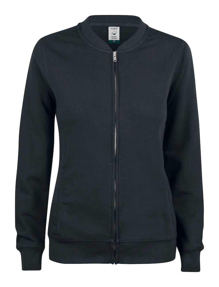 Premium OC Cardigan Ladies Black - Suomen Brodeeraus