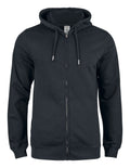 Premium OC Hoody FZ Black - Suomen Brodeeraus