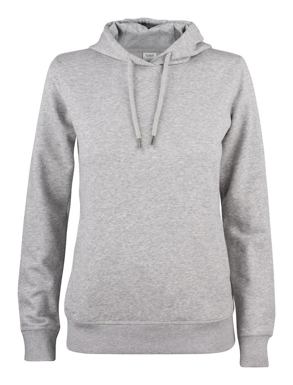 Premium OC Hoody Ladies Grey Mel - Suomen Brodeeraus