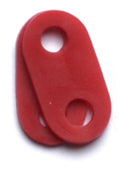 PRINTER DRAWSTRING STOPPER Red Two Pack - Suomen Brodeeraus