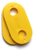 PRINTER DRAWSTRING STOPPER Yellow Two Pack - Suomen Brodeeraus