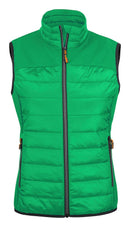PRINTER EXPEDITION VEST WOMAN FRESH GREEN - Suomen Brodeeraus