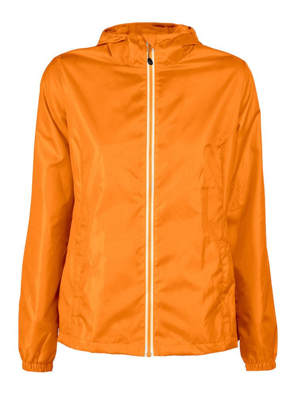 PRINTER FASTPLANT LADY WINDBREAKER BrightOrange - Suomen Brodeeraus