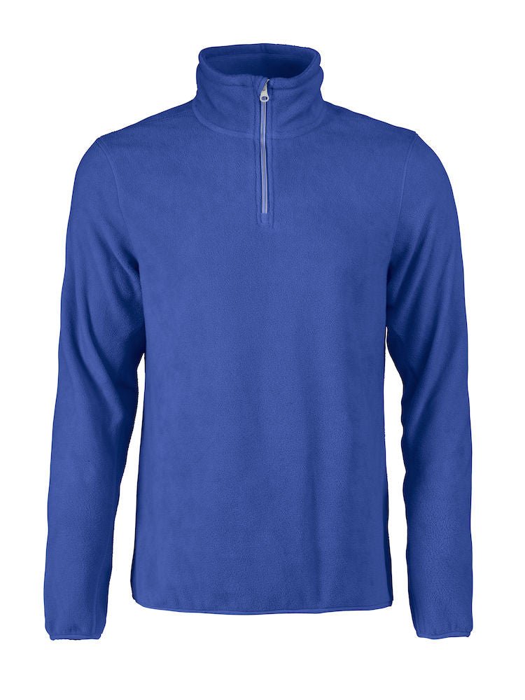 PRINTER FRONTFLIP FLEECE 1/2 ZIP Blue - Suomen Brodeeraus