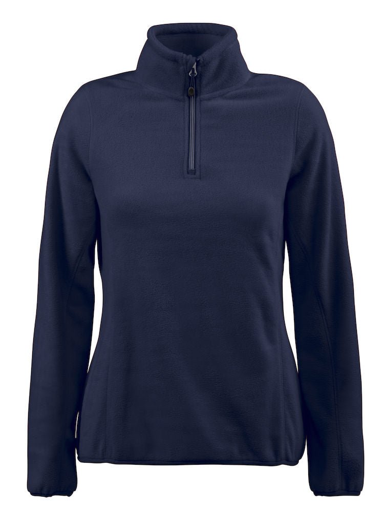 PRINTER FRONTFLIP LADY FLEECE 1/2 ZIP Navy - Suomen Brodeeraus