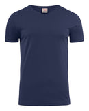 PRINTER HEAVY V T-SHIRT NAVY - Suomen Brodeeraus