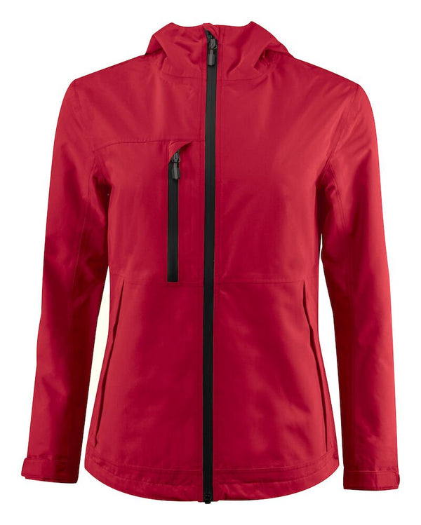 PRINTER HIKER JACKET LADY RED - Suomen Brodeeraus