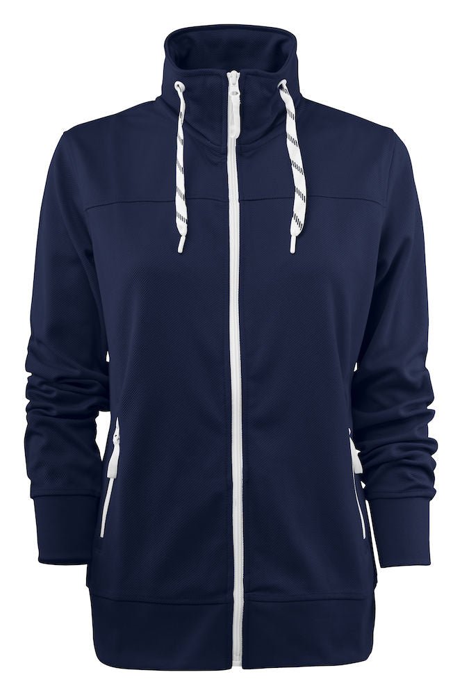 Printer JOG LADIES JACKET Navy - Suomen Brodeeraus