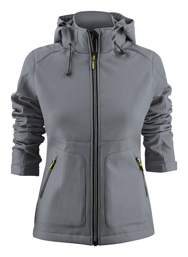 PRINTER KARTING JACKET WOMAN GREY - Suomen Brodeeraus