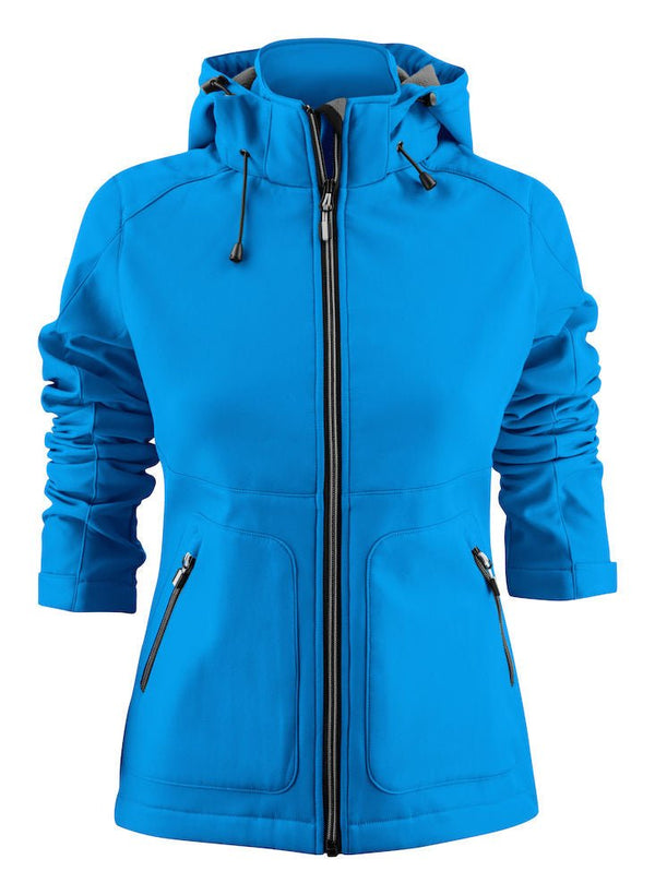 PRINTER KARTING JACKET WOMAN OCEAN BLUE - Suomen Brodeeraus