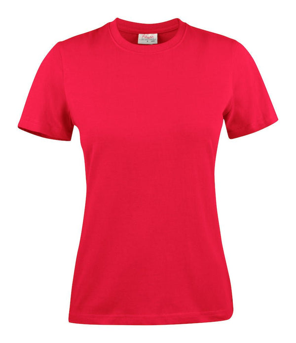 PRINTER LIGHT T-SHIRT RSX LADY RED - Suomen Brodeeraus