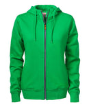 PRINTER OVERHEAD LADY COLLEGE JACKET FRESH GREEN - Suomen Brodeeraus