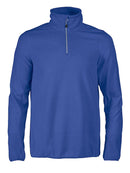 PRINTER RAILWALK FLEECE HALF ZIP Blue - Suomen Brodeeraus