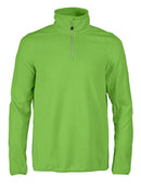 PRINTER RAILWALK FLEECE HALF ZIP Lime - Suomen Brodeeraus