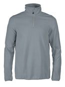 PRINTER RAILWALK FLEECE HALF ZIP Metal Grey - Suomen Brodeeraus